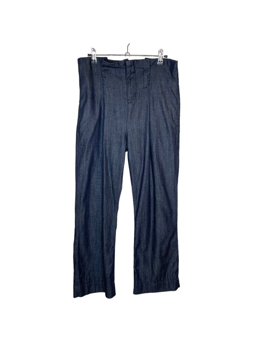 Frame Denim Paper Bag Waist Cotton Pants/Jeans, 25